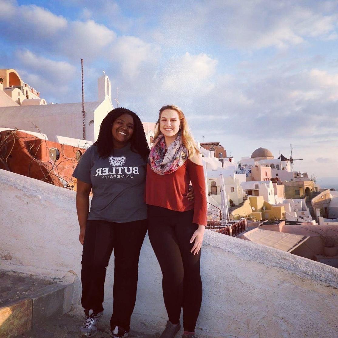 Li Yonna McCallum studying abroad in the Mediterranean